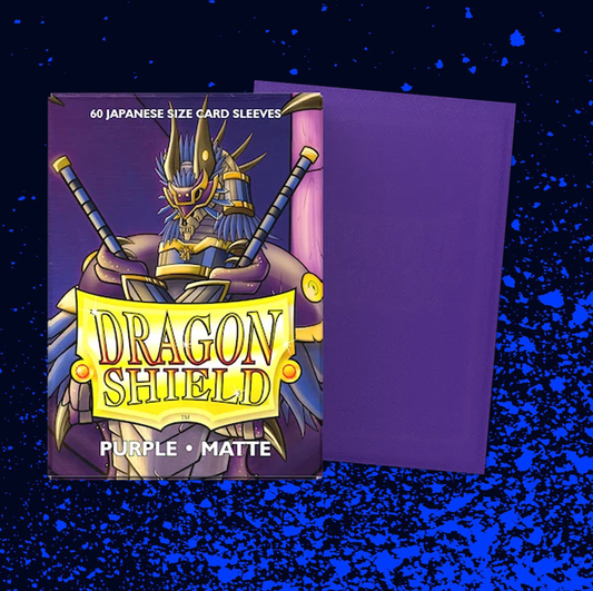 Dragon Shield - Matte Japanese Size Sleeves 60pk - Purple