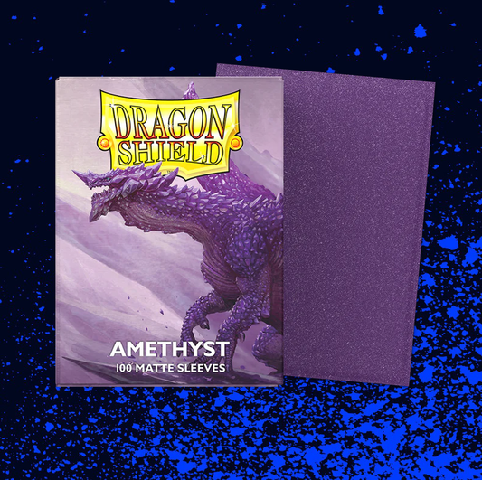 Dragon Shield - Matte Standard Size Sleeves 100pk - Amethyst