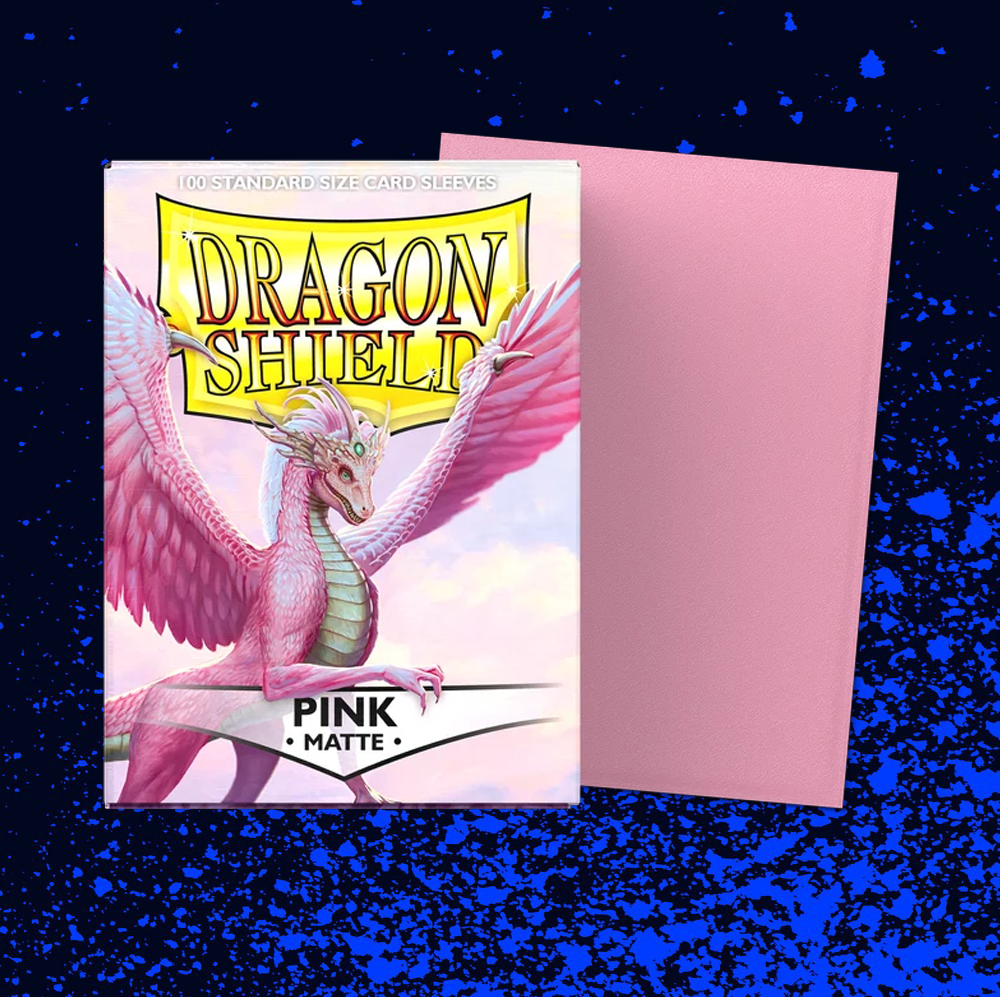 Dragon Shield - Matte Standard Size Sleeves 100pk - Pink