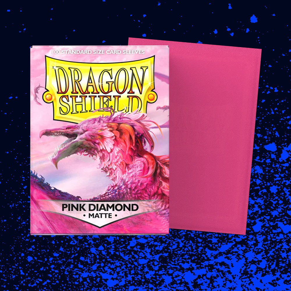Dragon Shield - Matte Standard Size Sleeves 100pk - Pink Diamond