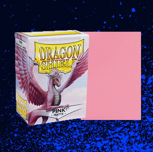 Dragon Shield Matte Standard Size Sleeves 100pk - Pink