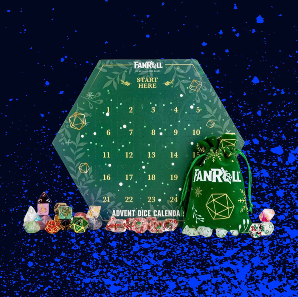 FanRoll - 2025 Holiday Dice Advent Calendar