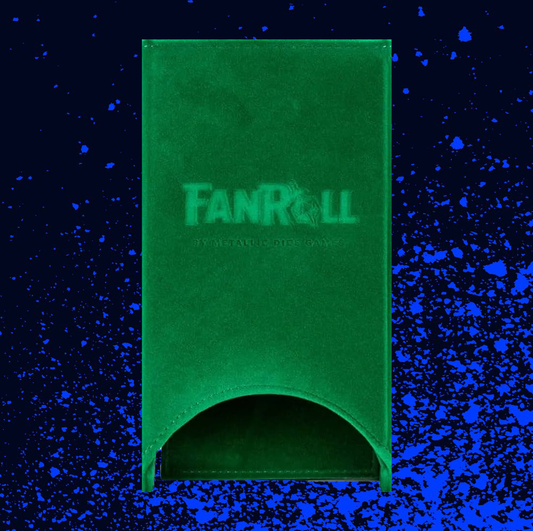 Fanroll Fold Up Dice Tower - Green