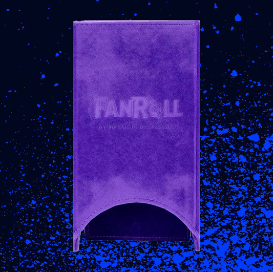 Fanroll Fold Up Dice Tower - Purple