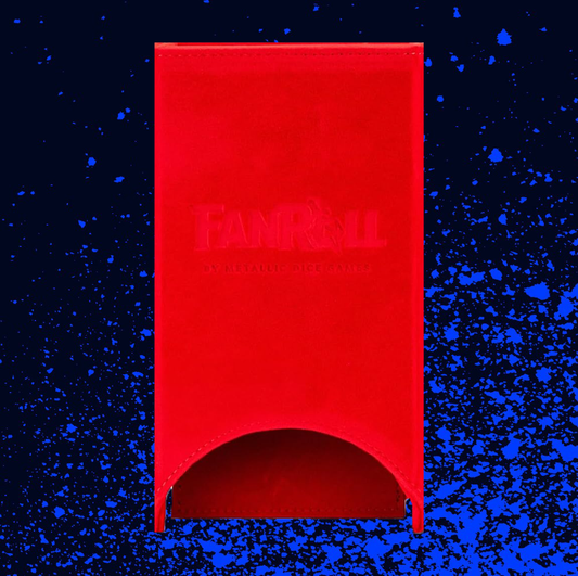 Fanroll Fold Up Dice Tower - Red