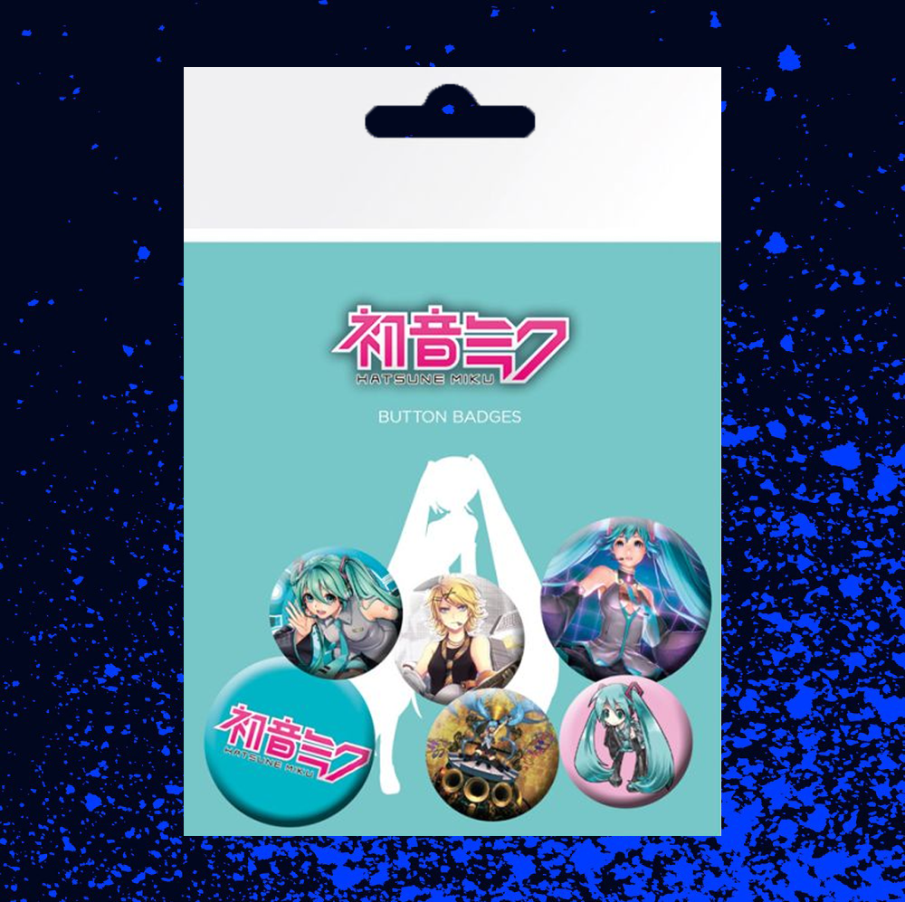Hatsune Miku Button Badge Pack - Mix – Dragonscale Card Gaming