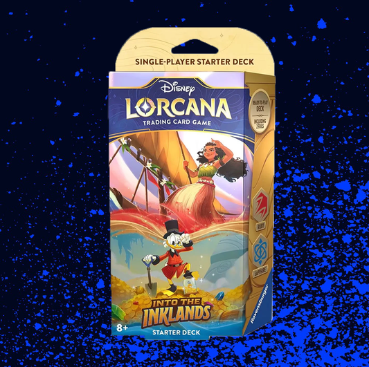 Disney Lorcana Trading Card Game: Into the Inklands Starter Deck - Ruby & Sapphire