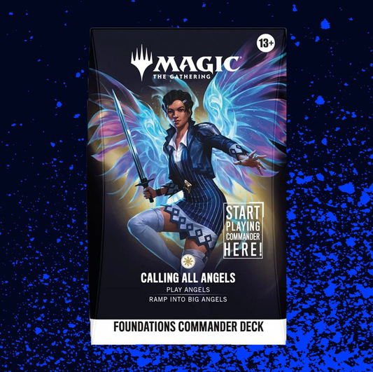Magic: The Gathering - Foundations Starter Commander Deck - Calling All Angels
