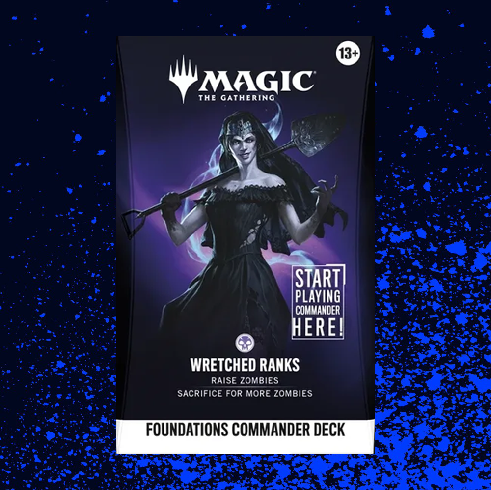 Magic: The Gathering - Foundations Starter Commander Deck - Wretched Ranks