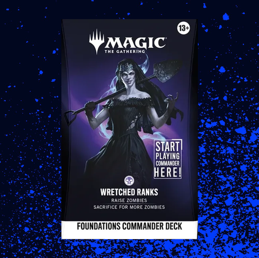 Magic: The Gathering - Foundations Starter Commander Deck - Wretched Ranks