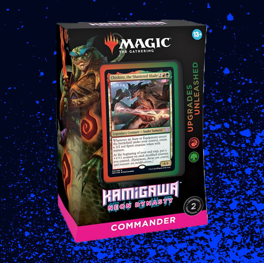 Magic: The Gathering Kamigawa Neon Dynasty Commander Deck - Upgrades Unleashed