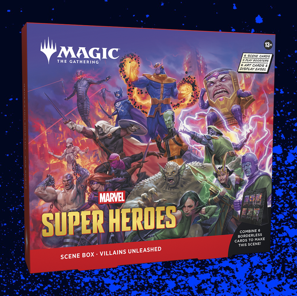 Magic: The Gathering - Marvel Super Heroes Scene Box - Villains Unleashed