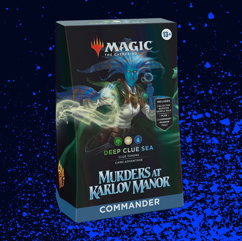 Magic: The Gathering Murders at Karlov Manor Commander Deck - Deep Clue Sea