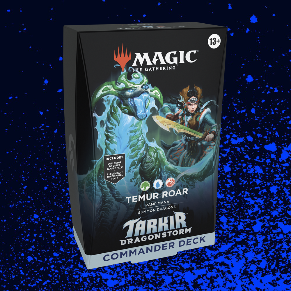 Magic: The Gathering Tarkir: Dragonstorm Commander Deck - Temur Roar