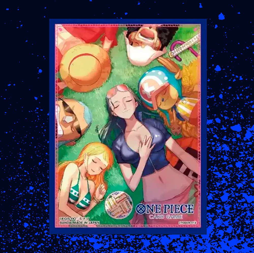 One Piece Card Game Official Sleeves - Sleeping Straw Hat Crew