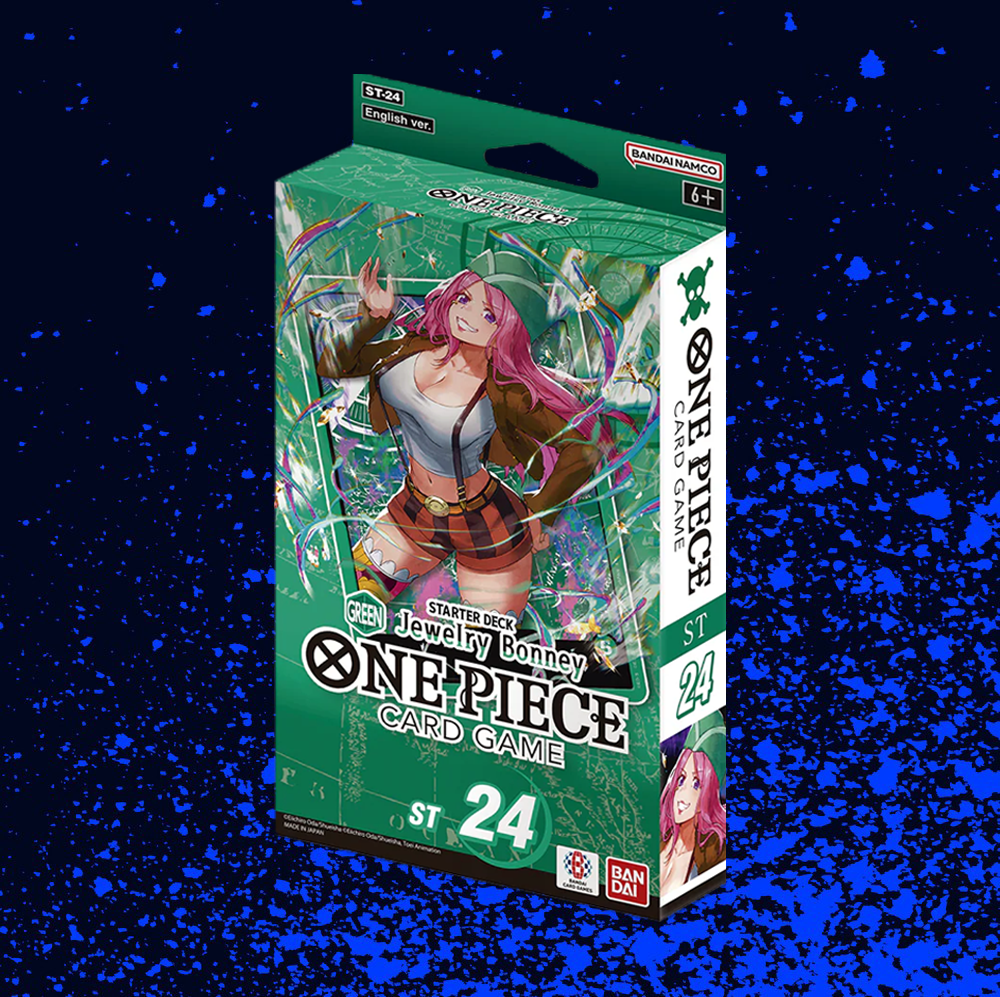 One Piece TCG Starter Deck - ST-24 GREEN Jewelry Bonney