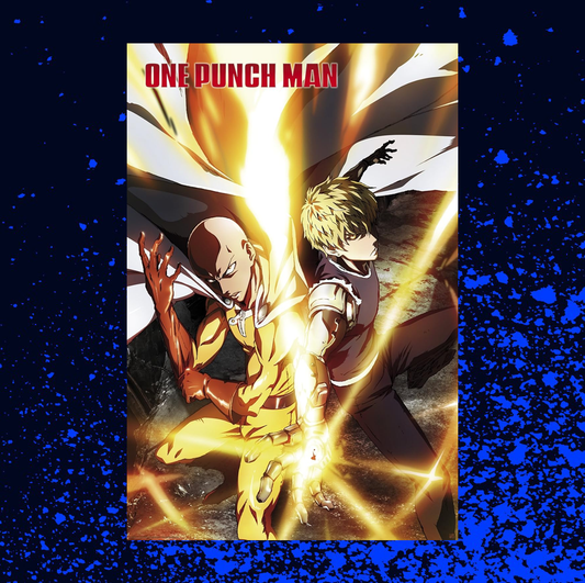 GB Eye One Punch Man Saitama & Genos Maxi Poster