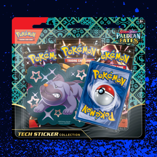 Pokémon Paldean Fates Tech Sticker Collection - Shiny Maschiff