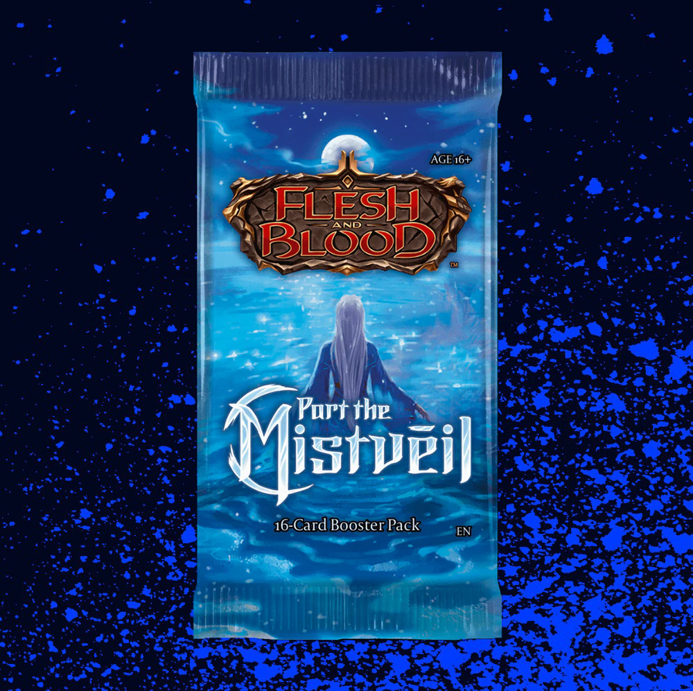 Flesh And Blood TCG Part the Mistveil Booster Pack Dragonscale Card Gaming Flesh And Blood TCG Part the Mistveil Booster Pack Dragonscale Card Gaming