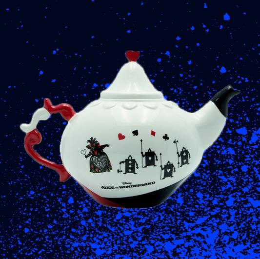 Disney - Alice in Wonderland Queen of Hearts Ceramic Premium Teapot