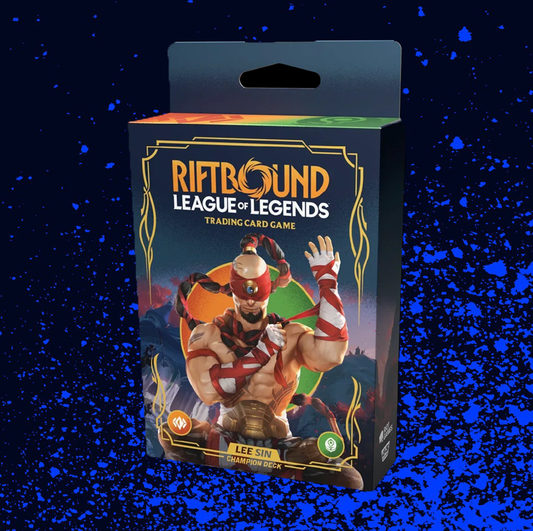 Riftbound: League of Legends Trading Card Game Champion Deck - Lee Sin