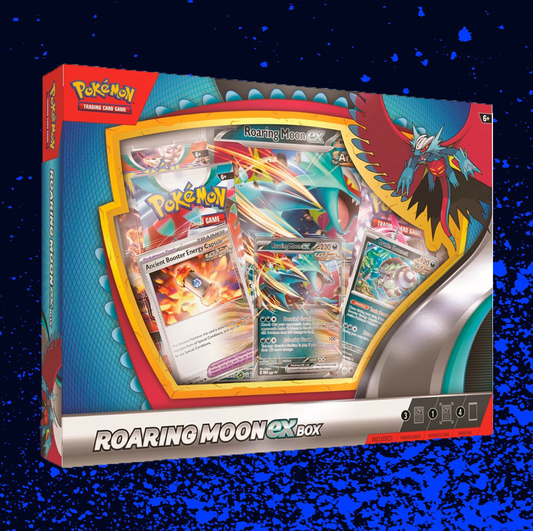 Pokémon TCG Roaring Moon ex Box