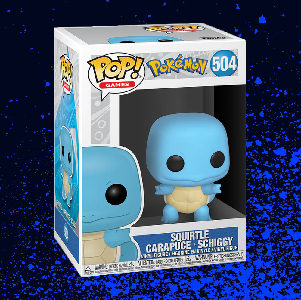 Funko POP! Games: Pokémon - Squirtle – Dragonscale Card Gaming