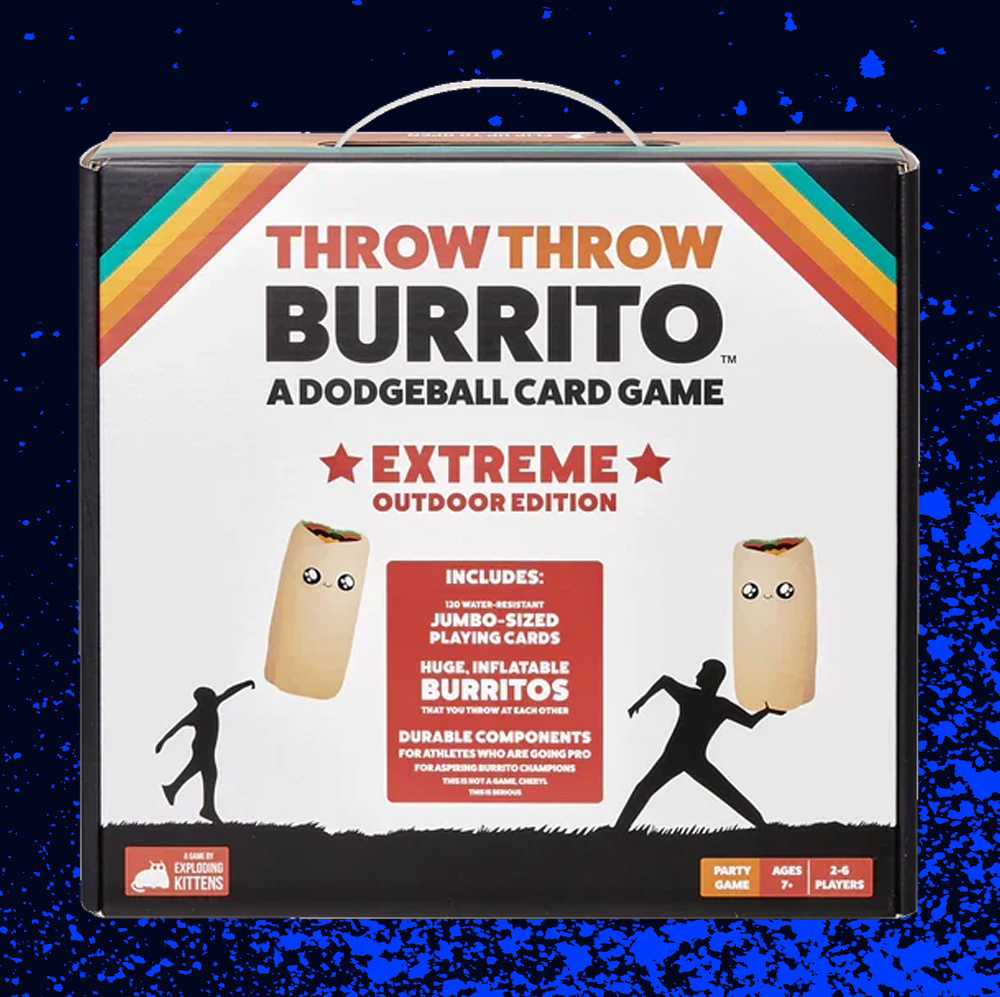 Throw Throw Burrito - Extreme Outdoor Edition