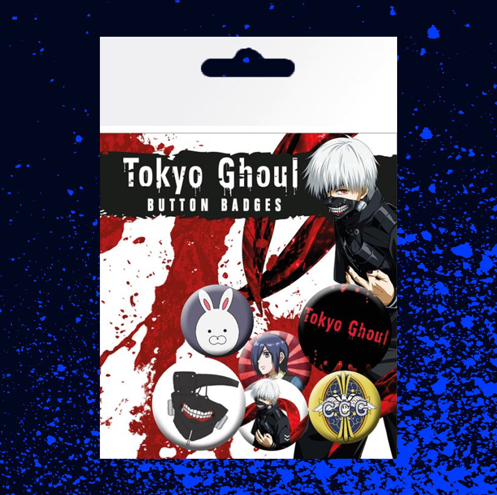 Tokyo Ghoul Button Badge Pack - Mix