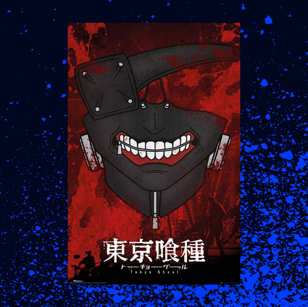 Gogeyro Mask GB Eye Tokyo Ghoul Mask Maxi Poster – Dragonscale Card Gaming