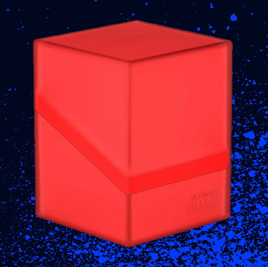 Ultimate Guard Boulder Deck Case 100+ - Ruby