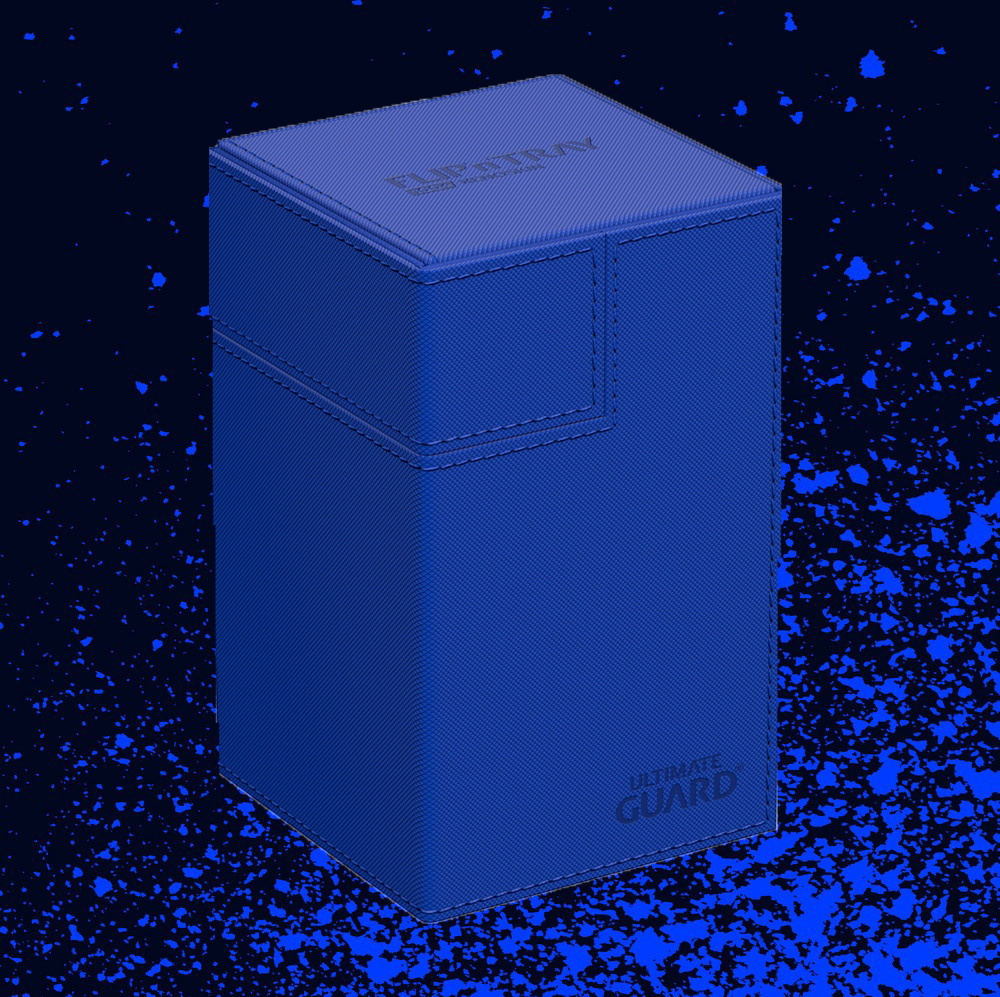 Ultimate Guard Flip n Tray Deck Case 100+ Xenoskin - Monocolour Blue