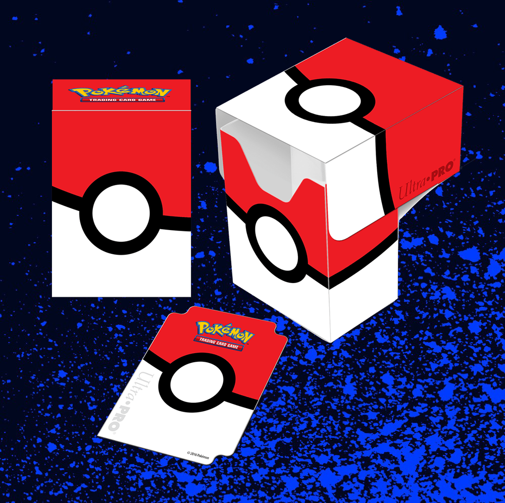 Ultra Pro Full View Deck Box - Pokémon Pokéball