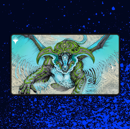 Ultra Pro Magic: The Gathering Return to Tarkir Black Stitched Playmat - Temur