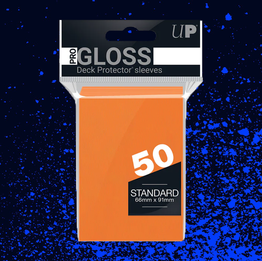 Ultra Pro Standard Card Sleeves 50pk - Orange