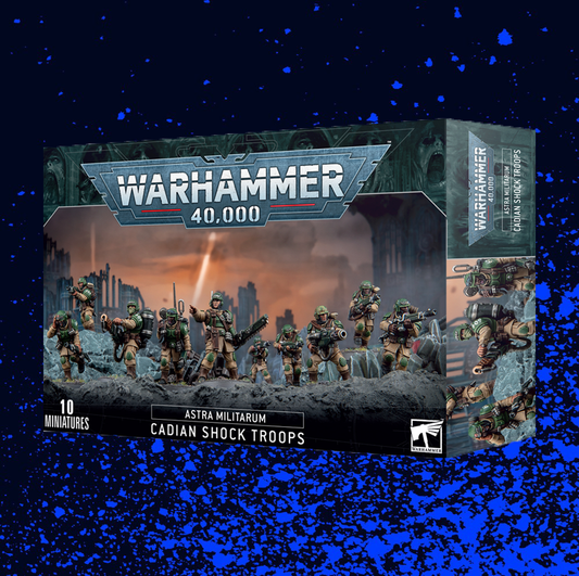 Warhammer 40K: Astra Militarum - Cadian Shock Troops