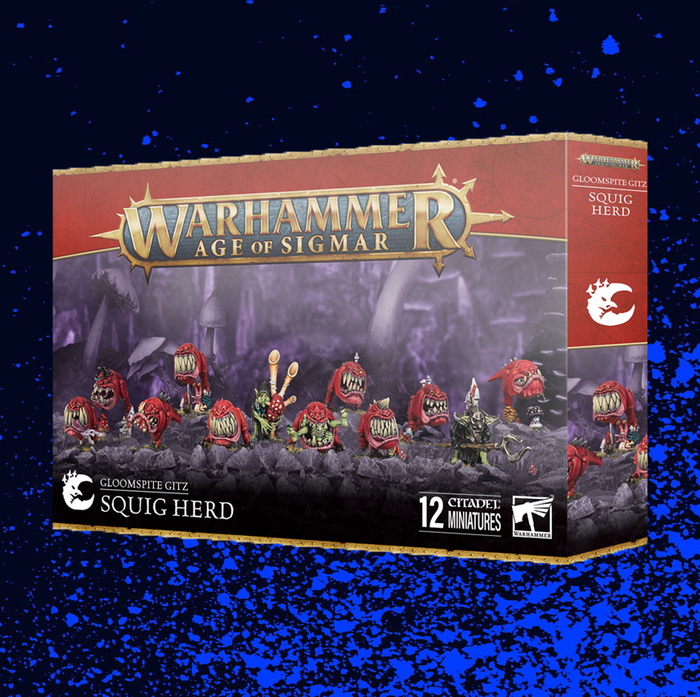 Warhammer Age of Sigmar: Gloomspite Gitz - Squig Herd