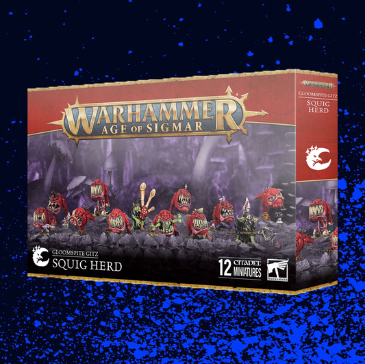 Warhammer Age of Sigmar: Gloomspite Gitz - Squig Herd