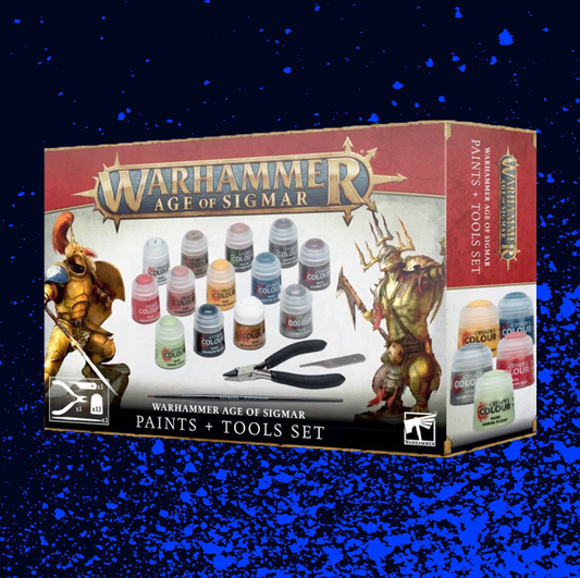 Warhammer Age of Sigmar: Paints & Tools Set