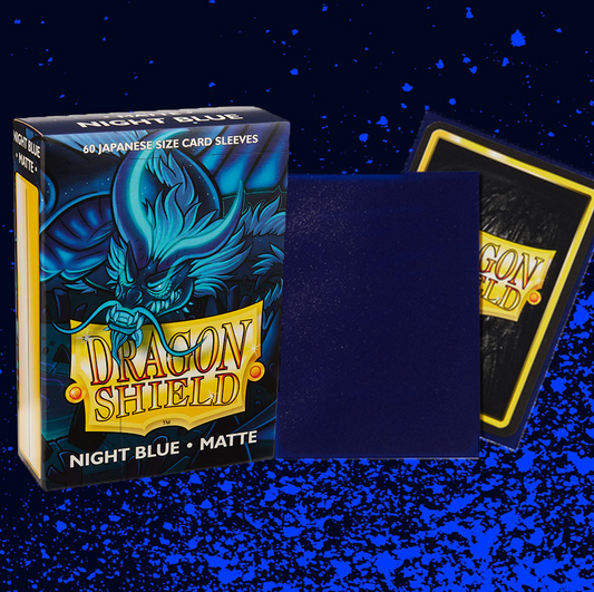 Dragon Shield Matte Japanese Size Sleeves 60pk - Night Blue