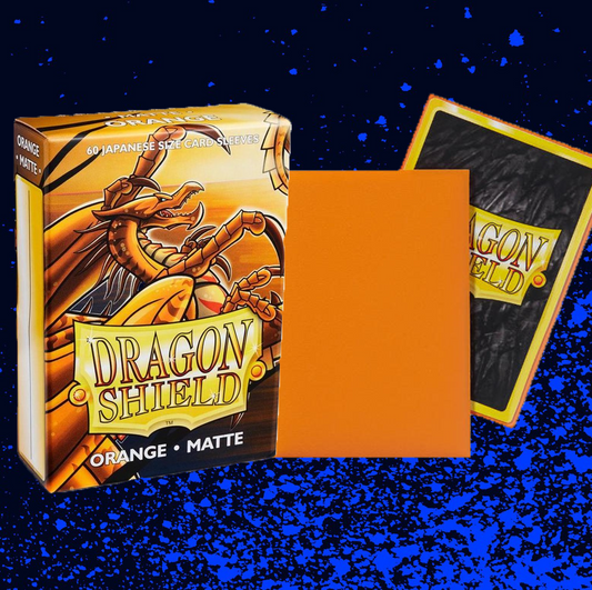 Dragon Shield Matte Japanese Size Sleeves 60pk - Orange